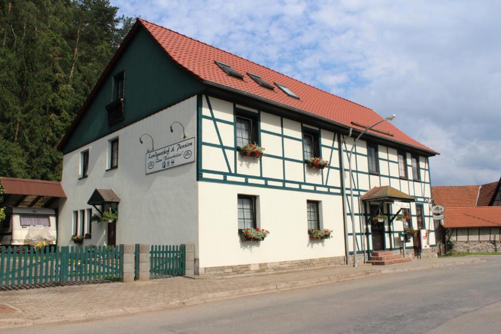 Pension Garni Zum Felsenkeller Nordhausen Extérieur photo